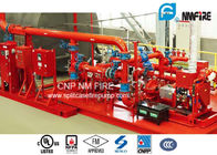 UL / FM Listed Skid Mounted Fire Pump Package 289 Feet For Transportation Tunnels