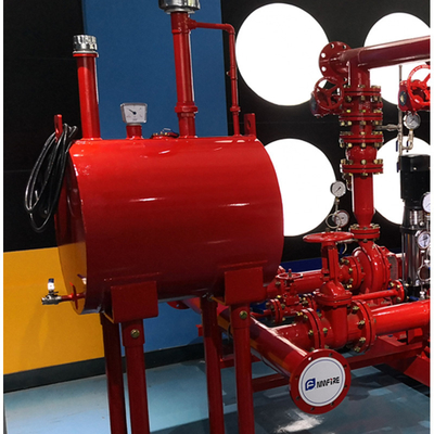 소방 시스템용 UL 디젤 연료 탱크 NFPA20 충전 레버 표시