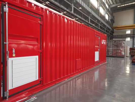 1500 GPM 수평 스플릿 케이스 화재 펌프 조립 1E1D1J NFPA 20 컨테이너화 펌프 룸