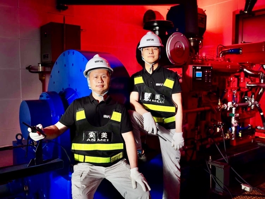 엔진 오리지널 파이어 펌프 세트 1500GPM 110-269PSI 헤드 및 화재 진압