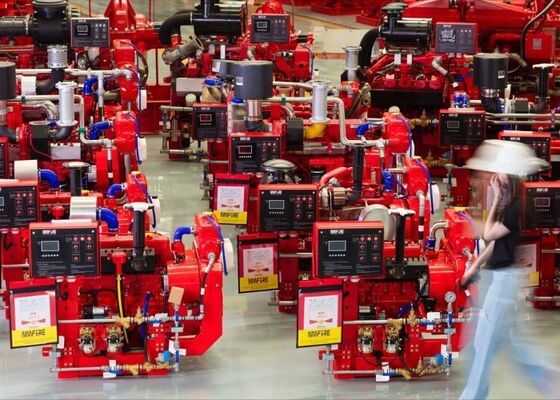 UL 목록 NM4-105 디젤 화재 펌프 드라이버 NMFIRE