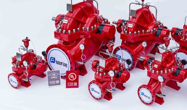 1500gpm@200PSI 수평 분할 케이스 화재 펌프 NFPA20