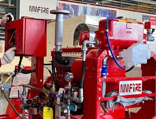 NM Fire 750GPM Horizontal Split Case Diesel Engine Fire Pump