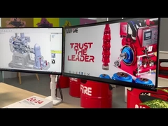 NMFIRE 1500gpm 155psi 1760rpm ULFM 디젤 구동 수직 터빈 화재 펌프