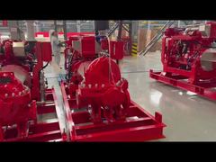 500gpm@325psi 2단 디젤 엔진 소방 펌프 세트